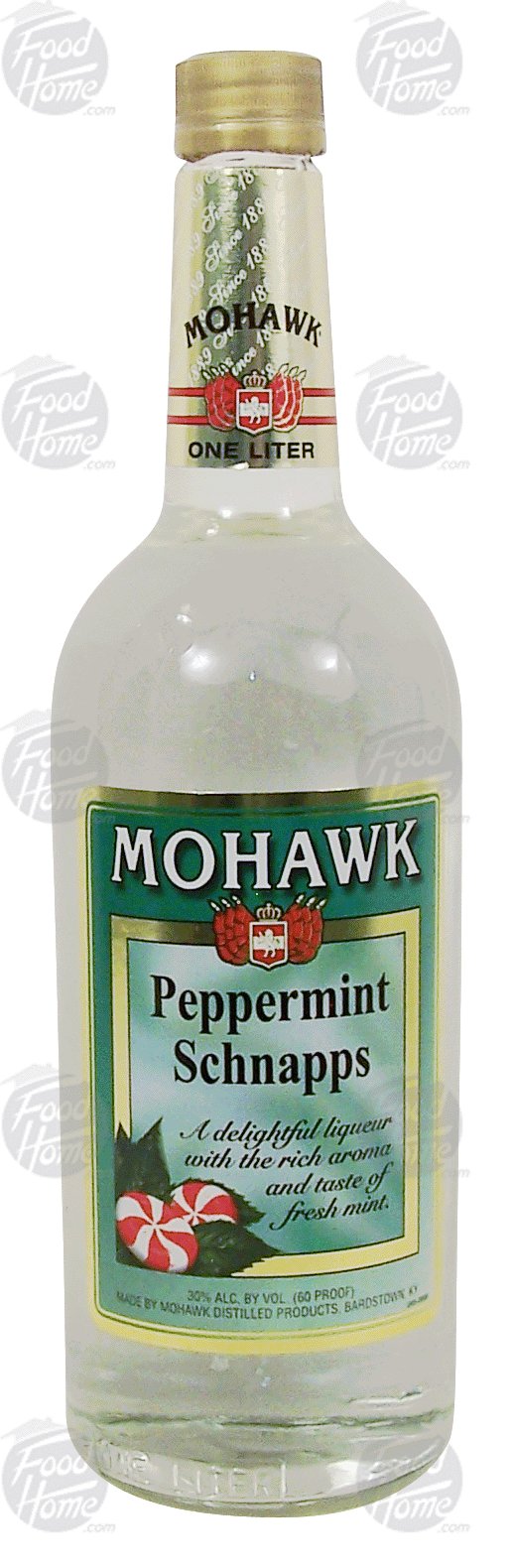 Mohawk  peppermint schnapps, 30% alc. by vol. Full-Size Picture